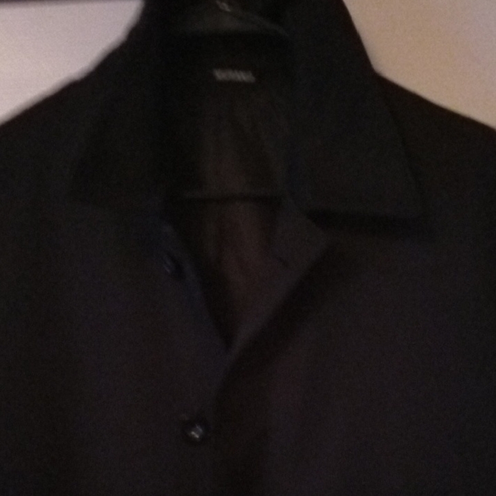 Murano Black Jacket with Logo